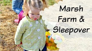 Marsh Farm amp A Sleepover  Life With Pink Princesses [upl. by Sej923]