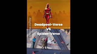 DeadpoolVerse Vs SpiderVerseDeadpoolVerso Vs AranhaVersomarvel shorts deadpool spiderman [upl. by Asfah]