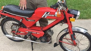 77 Batavus HS50 Moped For Sale [upl. by Atinaej]