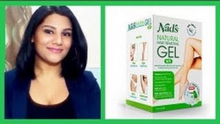 Nads Natural Hair Remover Gel Kit Review [upl. by Harpp826]