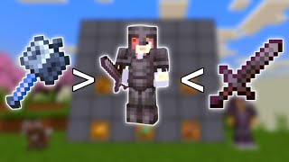 Is netherite armour actually good  🤔 [upl. by Acirtap]