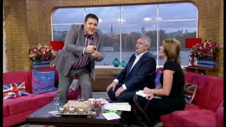 Peter Kay on This Morning with Lipstickavi [upl. by Aztiraj]