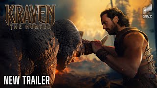 KRAVEN THE HUNTER – New Trailer 2024 Aaron Taylor Johnson  Sony Pictures [upl. by Naujud137]