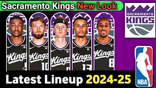 Sacramento Kings ROSTER New UPDATE 20242025  Sacramento Roster 2024 [upl. by Courtnay]