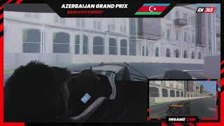 Hotlap Grand Prix van Azerbeidzjan in Baku F1 2021 met Rudy van Buren  RacingNews365 [upl. by Rehportsirhc]