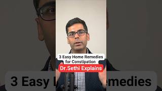 3 Easy Constipation Relief Tips  Dr Sethi health healthtips [upl. by Zetnahs]