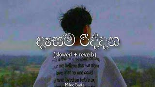 දෑසම රිද්දන හසගන තාලෙට slowed  reverb song  Dasama Riddana slowed  reverb song  Milex Beats [upl. by Cronin507]