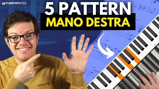 Accompagnamento al Pianoforte 5 Pattern per Mano Destra 🎹 [upl. by Stafford]