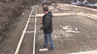 How to Build a House Pouring the Footing Ep 18 [upl. by Arnie46]