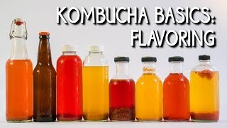 Kombucha Basics Flavoring [upl. by Ycnalc]