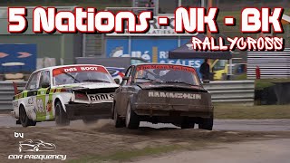 5 Nations BRX  NK amp BK Rallycross  September 2023  Eurocircuit Valkenswaard  Finals Highlights [upl. by Ayouqat]