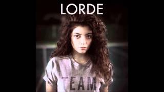 Lorde  Team  Instrumental with Backing Vocals [upl. by Enyaj959]