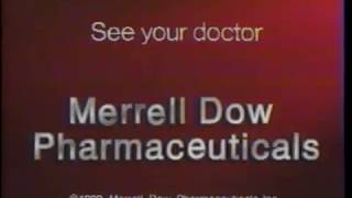 Merrell Dow Pharmaceuticals Commercial  Hay Fever  Drowsy 1989 [upl. by Ydner]