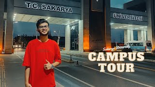 Best University campus in Turkey  Sakarya University campus tour vlog  My new institution [upl. by Nnyrb]