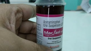 Acetaminophen oral suspension USP in hindi review [upl. by Beitz]