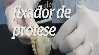 Saúde da boca fixador de prótese [upl. by Niledam]