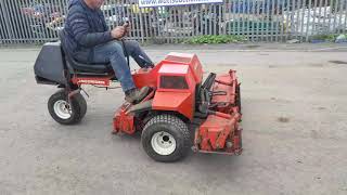 Jacobsen TriKing 1471 triple cylinder mower July auction lot 3053 [upl. by Ahsam]