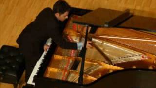 Aeolian Harp  Henry Cowell  Jeremy West piano [upl. by Henryson]