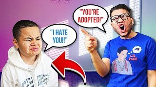 Youre ADOPTED PRANK On Little Brother emotional HE CRIED  MindOfRez [upl. by Yesnnyl]