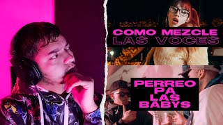 Como MEZCLE las VOCES de quotPERREO PA LAS BABYSquot de LOG Melody x 1ndiga FL STUDIO 20 🍑 mixing [upl. by Adnicul]