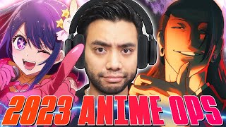 Ranking The BEST Anime Openings of 2023 [upl. by Nomled]