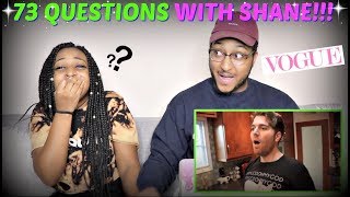 Shane Dawson quot73 Questions With Shane Dawson  Vogue Parodyquot REACTION [upl. by Platto145]