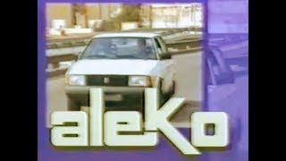 MOSKVITCH ALEKO 2141 Argentinian TV Ad 1994 [upl. by Geller188]