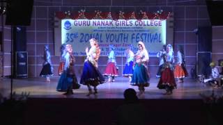 Haryanvi Dance Perfomed by DAV College for GirlsYamunanagar [upl. by Legra]