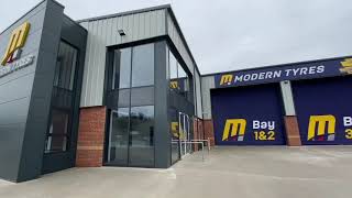 Modern Tyres New Depot Duncrue Belfast [upl. by Machos]