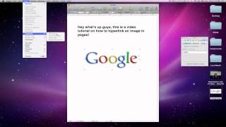 How to Hyperlink an Image in Pages Mac [upl. by Ri]