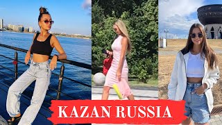 Kazans street life  Walk in the park  Part 2 [upl. by Sirrah745]