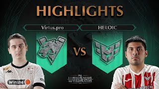 Virtuspro vs Heroic  HIGHLIGHTS  PGL Wallachia S1 l DOTA2 [upl. by Griff785]