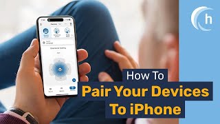 How to connect hearcom hearing aids to iPhone  hearcom [upl. by Nandor]