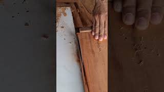 Abrindo madeira pra fazer mesa construção marceneira woodworking [upl. by Anahsal]