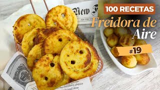 Patatas Felices 😋 Un Snack Irresistible Ideal para Toda la Familia 👨‍👩‍👧‍👦 100 Recetas en Airfyer [upl. by Nosoj896]