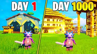 I Spent 1000 Days in Lego Fortnite Heres What Happened [upl. by Adnawuj]