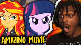 SO I REACTED TO THE EQUESTRIA GIRLS MOVIE FOR THE FIRST TIME [upl. by Ainessej171]