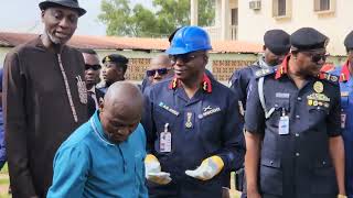 CG NSCDC ARRIVES NATIONAL INSTITUTE FOR POLICY AND STRATEGIC STUDIES NIPSS KURUJOS [upl. by Ammadas]