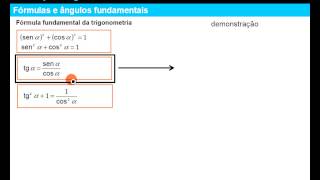 Fórmula Fundamental da Trigonometria  Demonstração [upl. by Erskine]