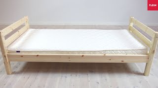 FLEXA Classic Single Bed Assembly Instruction [upl. by Anitnas]