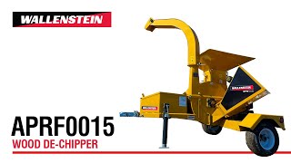 All New Wallenstein APRF0015 Wood DeChipper [upl. by Reiser652]