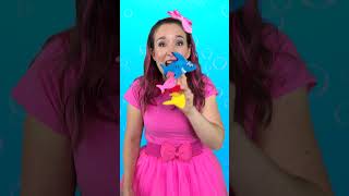 Baby Shark Finger Puppets 🦈 babyshark kidssongs shorts [upl. by Ytineres47]