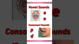 Vowel sounds vs Consonant sounds  difference between vowel and consonants consonants and vowels [upl. by Ailehc]