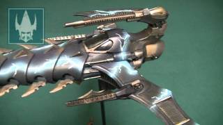 Forge World Dark Eldar Raven Fighter [upl. by Faunia]