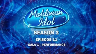 Maldivian Idol S3E11  Full Episode [upl. by Eitten15]