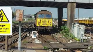 Thursday 9th May 2024 Freight at Eastleigh [upl. by Yerrot]