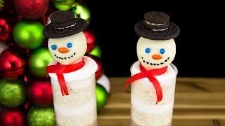 Snowman Push Pops from Cookies Cupcakes and Cardio [upl. by Scrivens981]