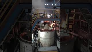 Commissioning of Ladle Refining Furnace LRF [upl. by Lucian599]