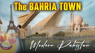 Dubai Of Pakistan 😍🇵🇰  Exploring The Bahria Town Karachi 🥵 [upl. by Jeramey]