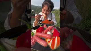 Delicious Food Eating and Cooking food cooking foodie mukbang eating shorts eatingshow [upl. by Garner152]